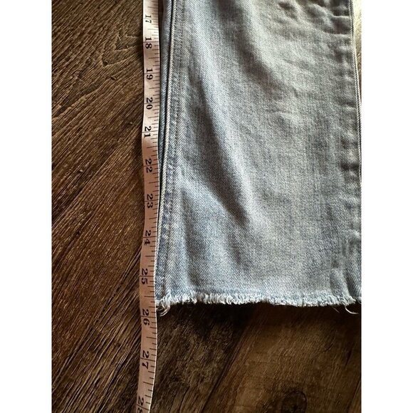 Aritzia Denim Forum The Arlo High Rise Straight Light Wash Size 26 X 26 - Picture 3 of 6